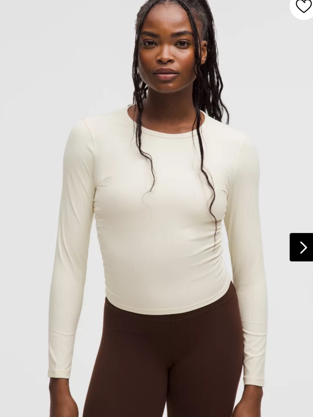 Lululemon All It Takes Ribbed Nulu Long-Sleeve Shirt